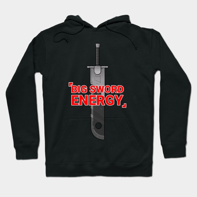Big Sword Energy Hoodie by Cosfamous The Musical Wardrobe Closet